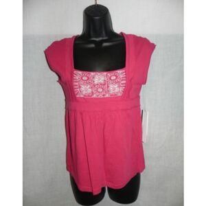 Calvin Klein Shirt Blouse Petite Primrose NWT $49